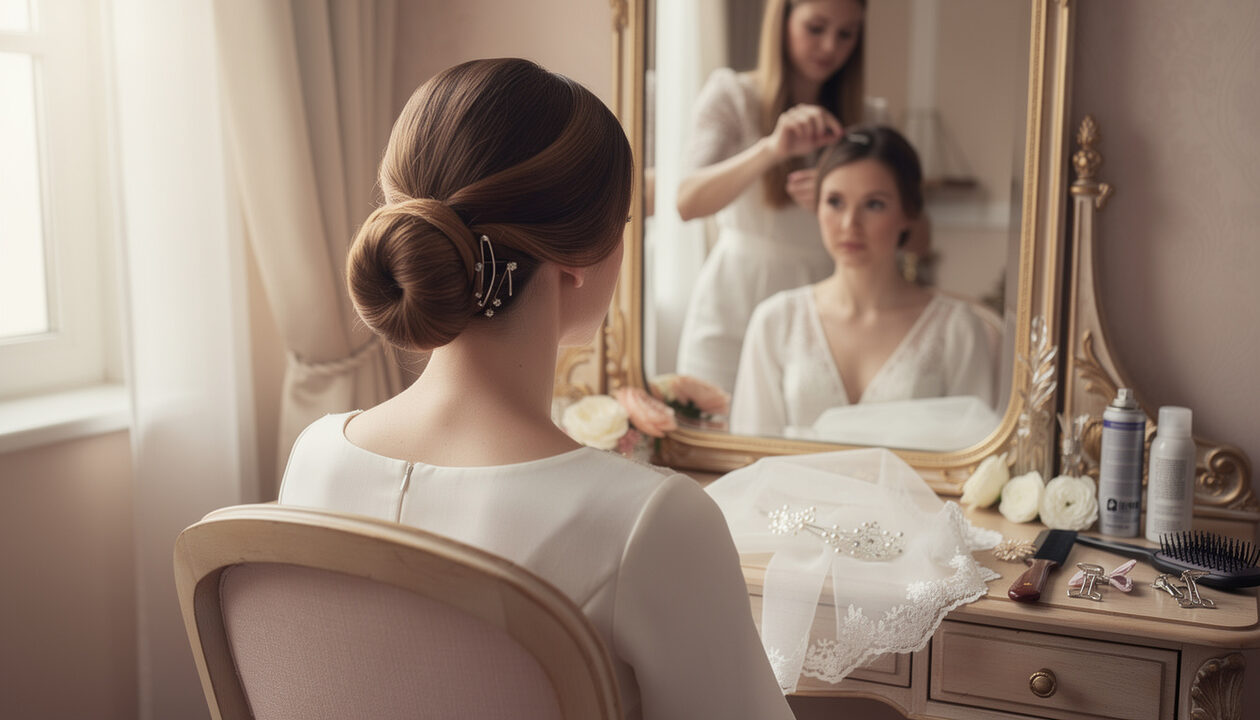 découvrez combien de temps une coiffure chignon peut durer lors d'un mariage et nos conseils pour bien la préparer afin d'assurer une tenue parfaite toute la journée.