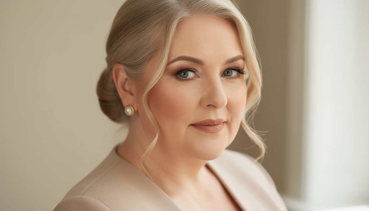 découvrez quelle coiffure chignon privilégier pour sublimer un visage rond à 55 ans, avec des conseils adaptés à votre âge et à la forme de votre visage.