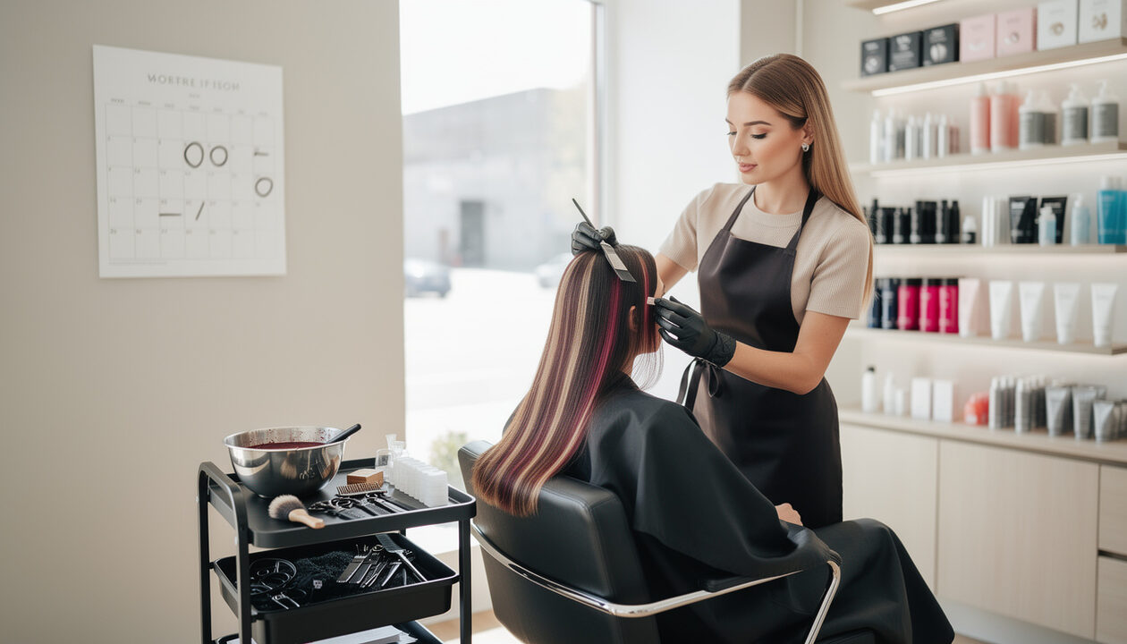 découvrez combien de colorations capillaires il est conseillé de réaliser en salon chaque mois pour préserver la santé de vos cheveux et éviter les agressions.