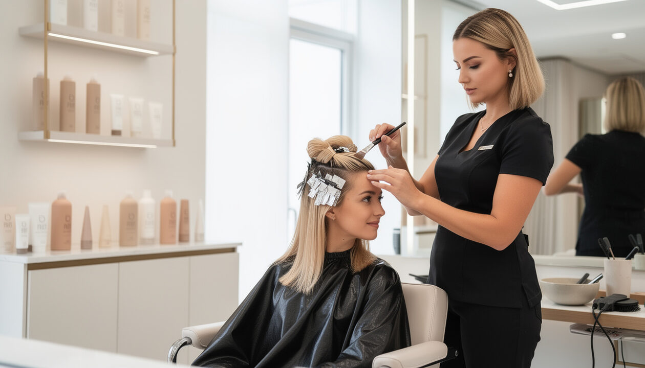 découvrez comment devenir blonde grâce à la coloration réalisée en boutique par un coiffeur professionnel, pour un résultat éclatant et sur mesure.