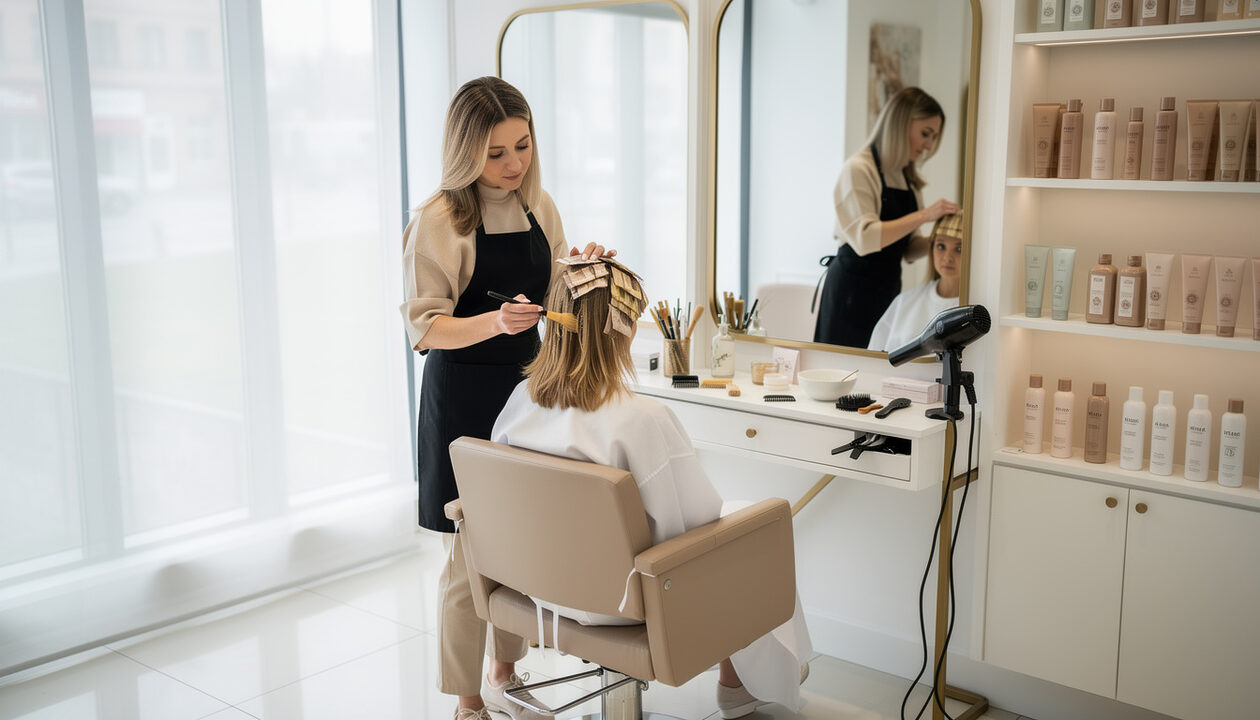 découvrez où trouver un coiffeur expert en coloration blonde pour un résultat éclatant et personnalisé près de chez vous.