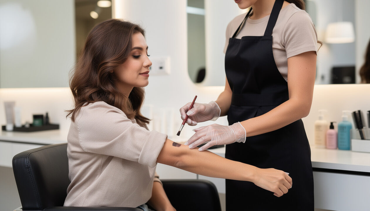 découvrez si vous pouvez réaliser un test de coloration chez le coiffeur en cas d'allergie et comment éviter les réactions allergiques avant de teindre vos cheveux.