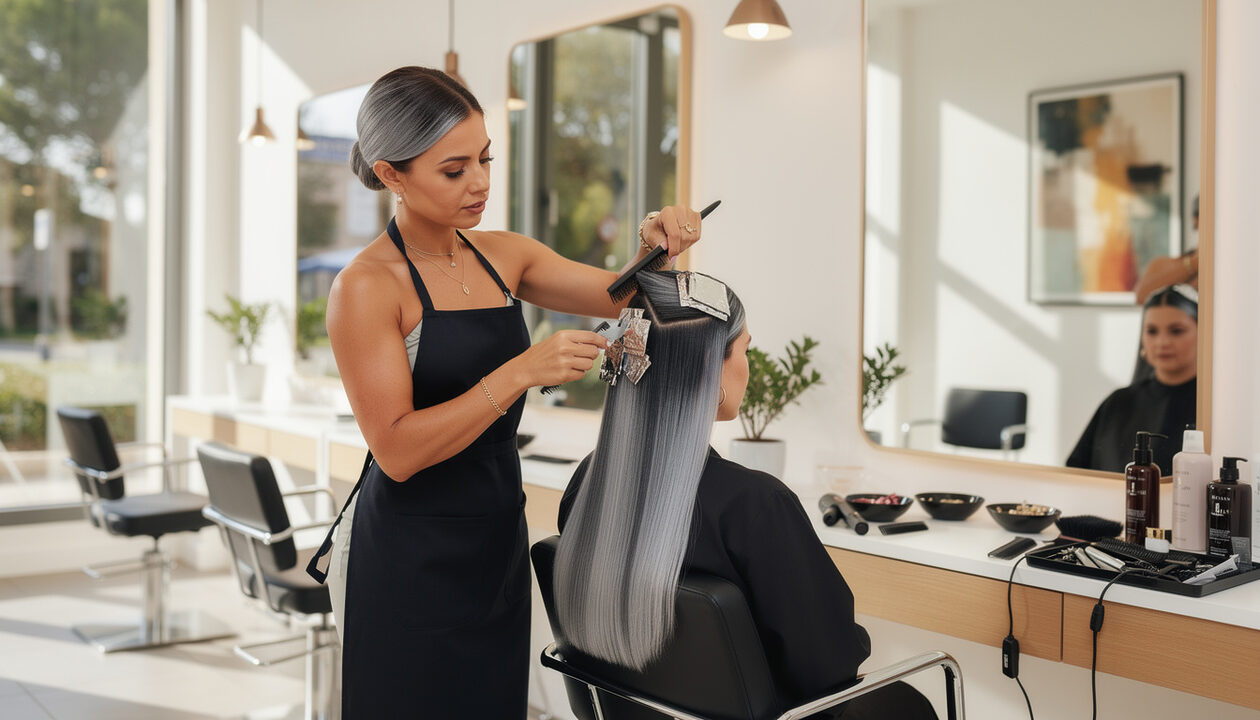 découvrez quel coiffeur dans le var est spécialiste des couleurs grises tendance pour un look moderne et élégant.