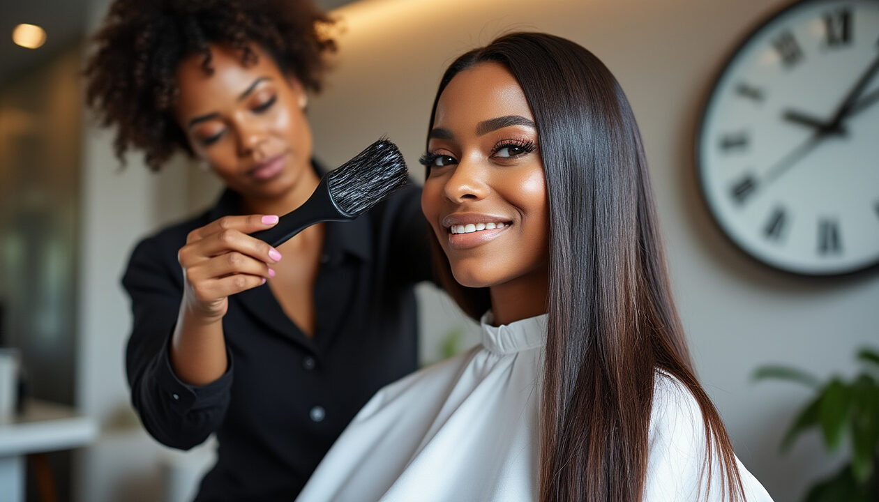 découvrez combien de temps dure un défrisage chez le coiffeur et préparez votre rendez-vous en toute sérénité avec nos conseils pratiques.